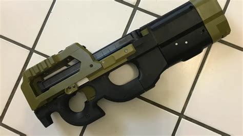 3d P90 3d Printed