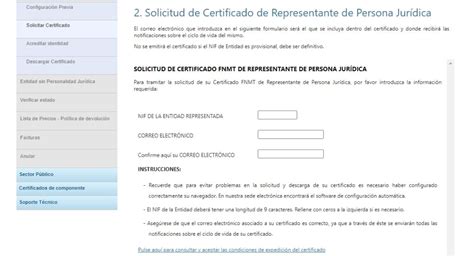 Modelo Solicitud Certificado Digital Persona Juridica Actualizado The