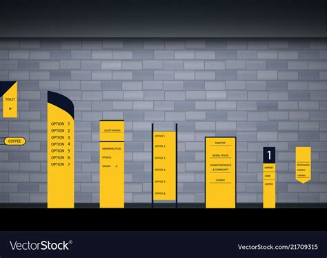 Modern Directional Signage Design