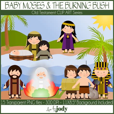 Baby Moses Clipart