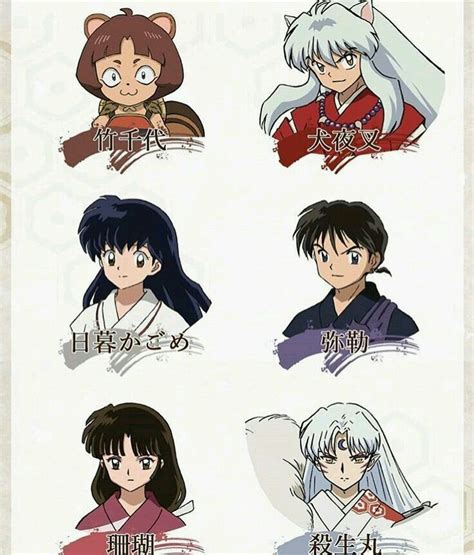 Inuyasha Characters Names