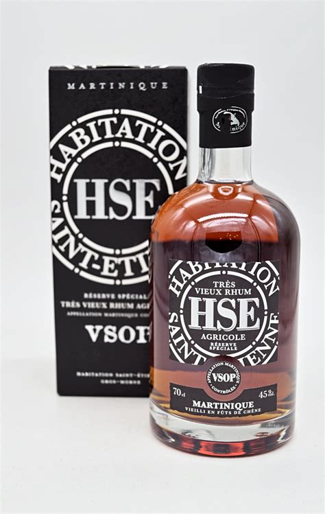 HSE VSOP Reserve Speciale Rhum Agricole Tres Vieux