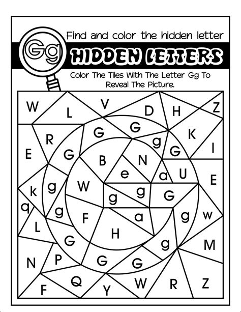 Find The Hidden Numbers Worksheets Tracing Letters Preschool Alphabet