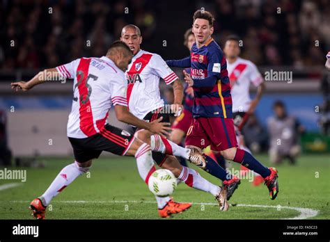 Kanagawa Japan 20th Dec 2015 R L Lionel Messi Barcelona