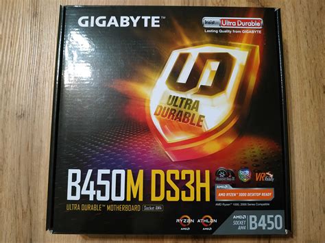GIGABYTE B450M DS3H (Rev 1.0) на гарантії: 3 200 грн. - Комплектуючі та ...