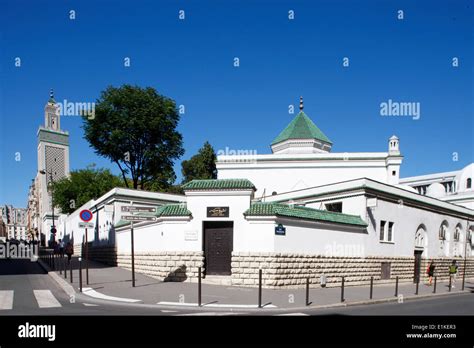 Paris Great Mosque Stock Photo Alamy