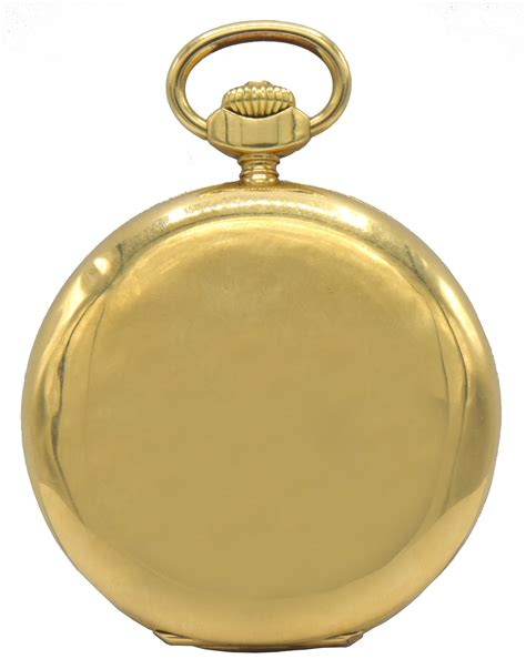 Lot Longines 18K Gold Hunter Pocket Watch Circa 1927