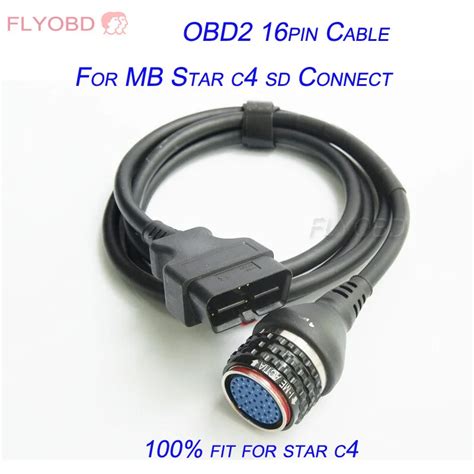 SD Connect C4 MB Star C4 OBD2 16PIN Cable OBD II 16 Pin Sd Connect Mian