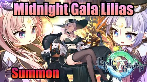 Midnight Gala Lilias Summon Epic Seven YouTube