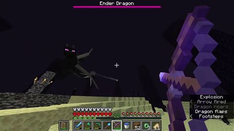 Beating The Ender Dragon In Minecraft Hardcore Not A Series But