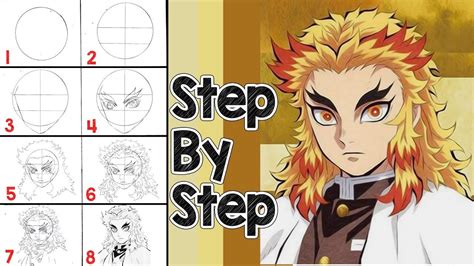 How To Draw Makomo Step By Step Tutorial Kimetsu No Yaiba Demon