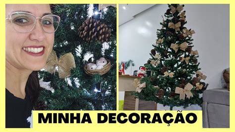 MONTEI MINHA ÁRVORE DECOREI MINHA CASA PARA O NATAL YouTube