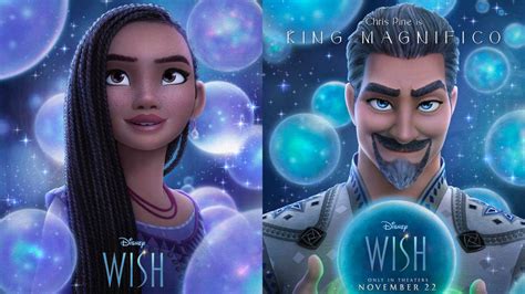 Asha And King Magnifico Wish Character Posters Released