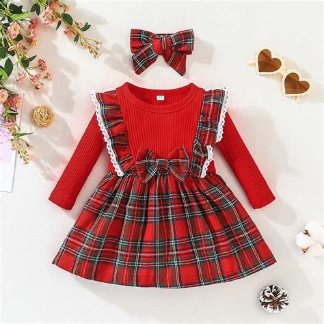 Red Tartan Dress - Homemade Gifts 4 You