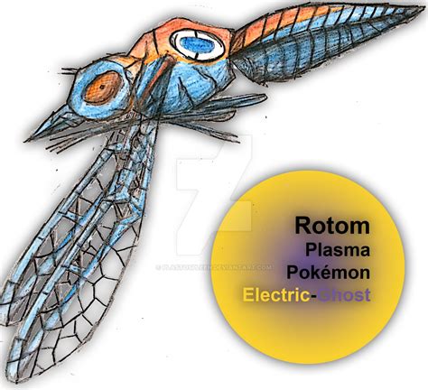 Pokemon 479: Rotom by PLASTOSPLEEN on DeviantArt