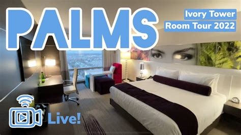 Palms Las Vegas Ivory Tower King Room Tour Live Youtube