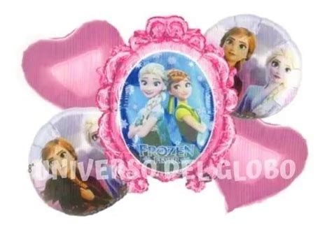 Set Combo Globos Frozen Para Cumpleaños Fiesta Rumba MercadoLibre