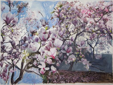 Magnolia Tree Painting at PaintingValley.com | Explore collection of Magnolia Tree Painting