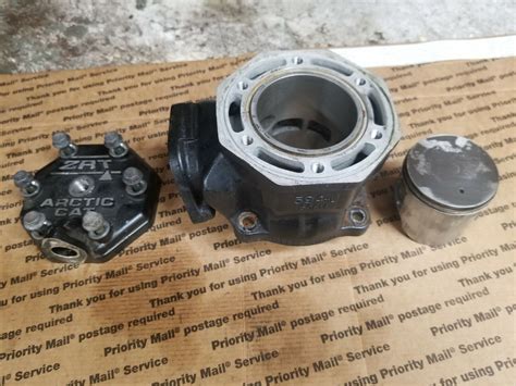 Arctic Cat Zrt Cylinder Head Piston Ext