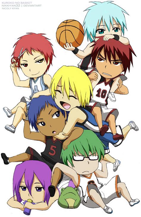 Kuroko No Basket Chibi By Nikki Yan32 On Deviantart