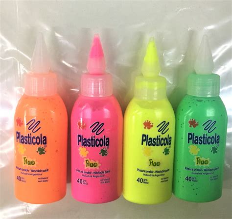 Adhesivo Plasticola Fluo X G Papelera Delonce