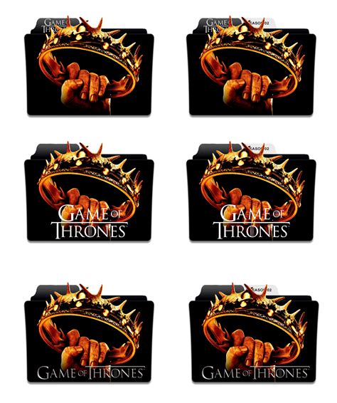 Game Of Thrones Season 2 Folder Icons By Randycj On Deviantart