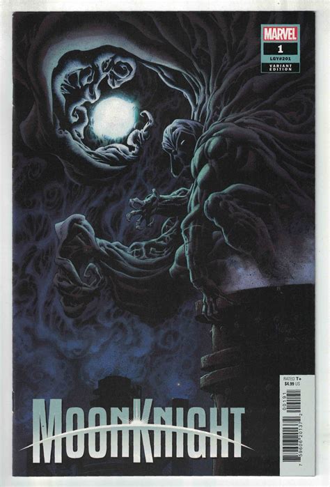 Moon Knight 1 1 25 Kyle Hotz Variant Marvel 2021 VF NM Ultimate Comics