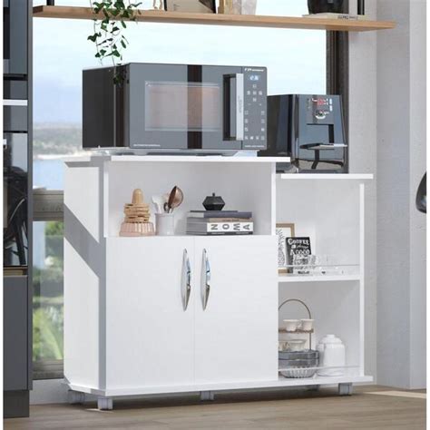 Porta Fruteira Cozinha Armário Micro ondas 2 Portas Branco Leroy Merlin