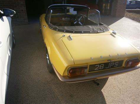 Lotus Elan Sprint Dhc 1971 K Correct Factory 45 Yellowsold For Sale