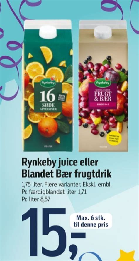 16 serie appelsinjuice søde tilbud hos Føtex