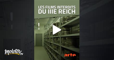 Les Films Interdits Du IIIe Reich En Streaming Gratuit Sur Arte