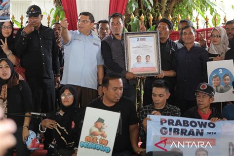 Relawan Pajajaran Dukung Prabowo Gibran Tkn Survei Di Jabar