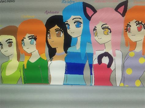 Kim, Cadenza, Aphmau, Katelyn, Kawaii~Chan, and Lucinda | Aphmau ...