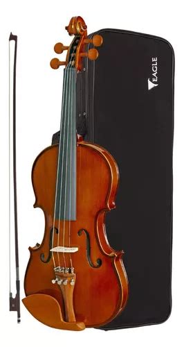 Violino Eagle Ve Completo Arco Breu Estojo Montado Frete Gr Tis