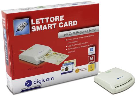 Smart Card Reader Digicom Scr C Tecnodea