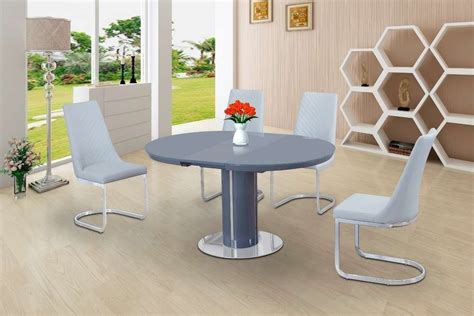 Best 20 Of Oval White High Gloss Dining Tables