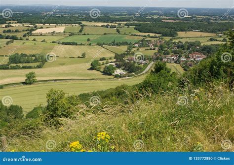 weald  south downs sussex england stock photo image