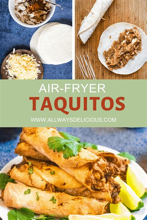 Air Fryer Taquitos | All Ways Delicious