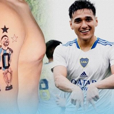 El Tremendo Tatuaje De Messi Que Se Hizo Un Jugador De Boca Ole