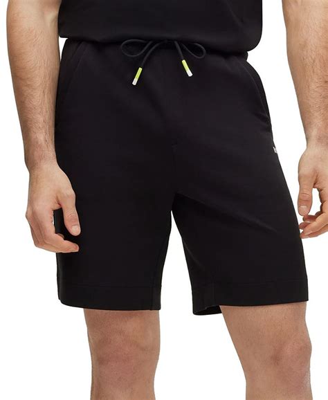 Hugo Boss Men S Embroidered Logo Regular Fit Shorts Macy S