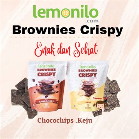 Jual Lemonilo Brownies Crispy Lemonilo Chimi Keripik Ubi Lemonilo