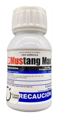 Mustang Max Zeta Cipermetrina Insecticida 250 Ml Envío gratis