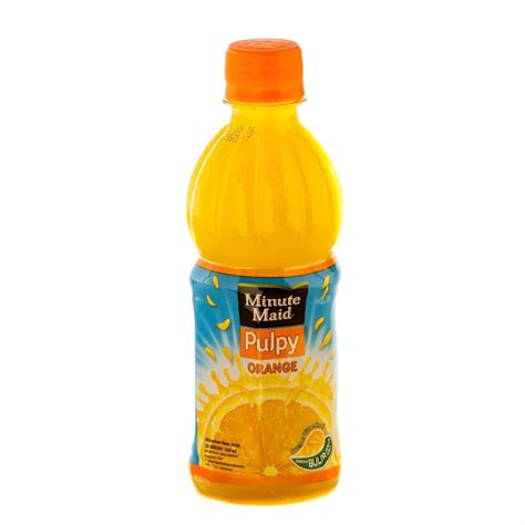 Jual Minute Maid Pulpy Orange 300 ML 1 DUS Shopee Indonesia