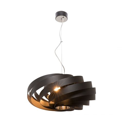 Lampa wisząca VENTO 60 cm czarna black 1133 Zuma Line Nowoczesne