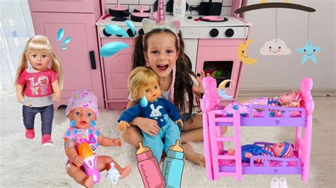 K Z Oyunlar Ada Ile Barbie Evcilik Videosu Oyuncak Bebek Bakma Videosu