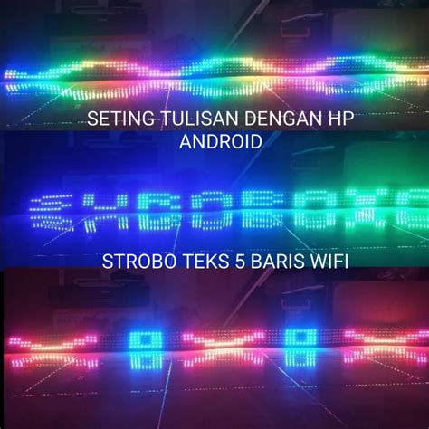 Jual Strobo Running Text 12 Dan 24 Volt Shopee Indonesia