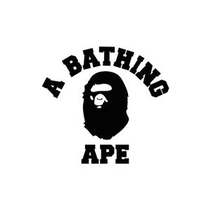 BAPE A Bathing Ape logo transparent PNG - StickPNG