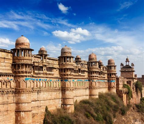 Gwalior Fort India Stock Image Image Of Gwalior Sightseeing 15441565