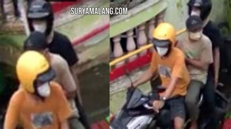 3 Maling Terekam CCTV Saat Curi Honda Beat Milik Nabila Pemain