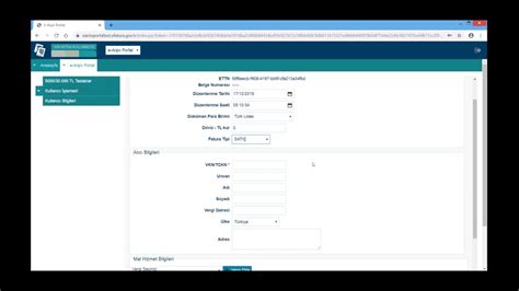 E Ar Iv Fatura D Zenleme Ve Portal Kullan M Videolu Anlat M Youtube
